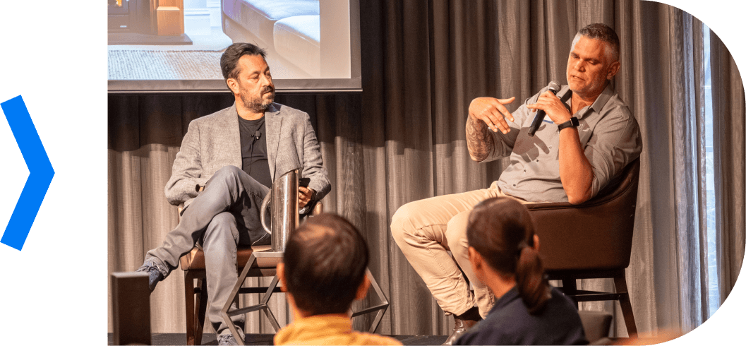 Build Better product session on stage