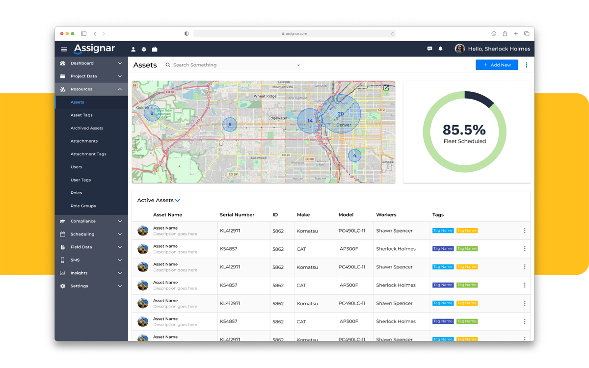 Equipment Inventory Management Software For Contractors Assignar