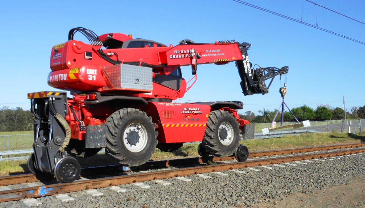 Hi-Range Crane Forks