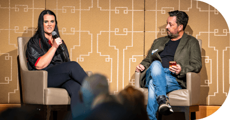 Build Better product session on stage