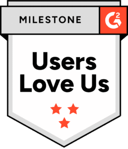 G2 Milestone - Users Love Us
