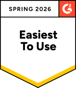 G2 Easiest To Use - Spring 2026